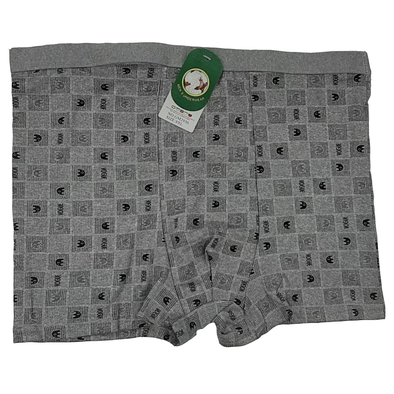 شورت مردانه ملانژ مدل ماه رنگ طوسی سیر کد 164
